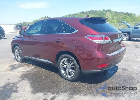 2013 Lexus Rx 450H из США, поврежденный, VIN JTJZB1BA7D2411335